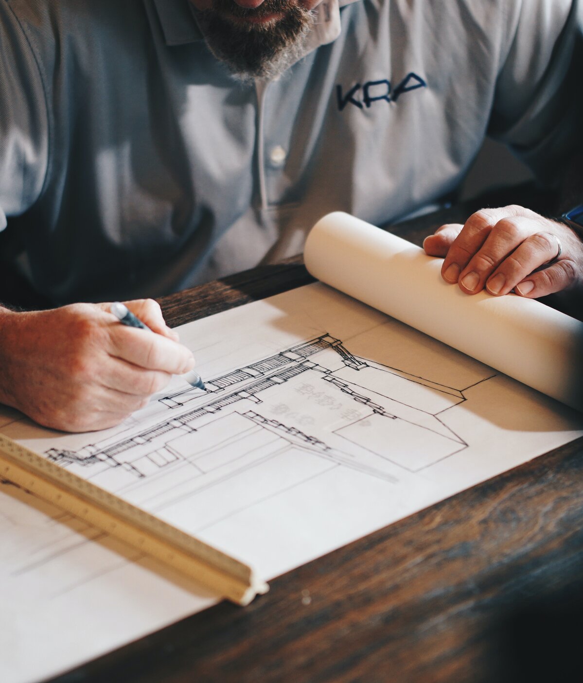 Design consultation for a home remodeling project